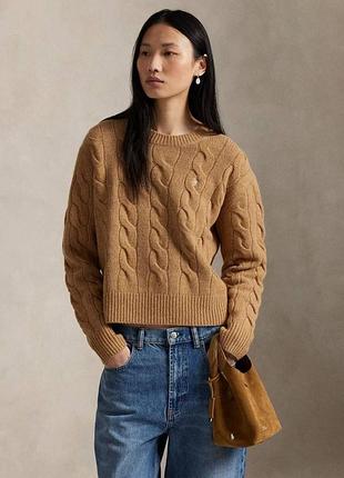 Свитер женский ralph lauren бежевый 2
