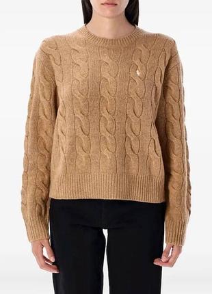Свитер женский ralph lauren бежевый 5