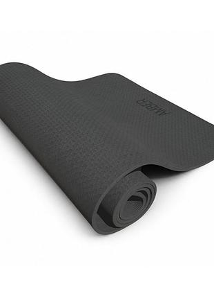 Коврик для йоги hanuman pro black amber 183660,8 см