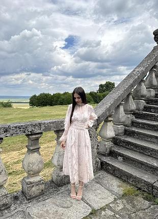 Жіночна сукня в квітковий принт