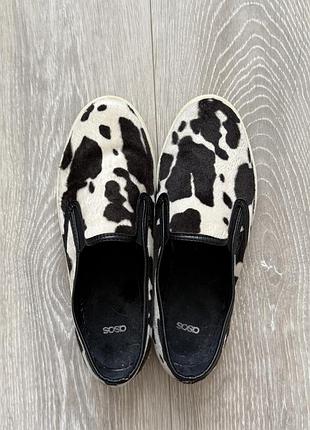 Сліпони asos cow print