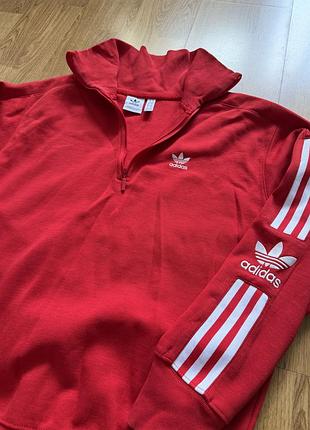 Червона кофта adidas