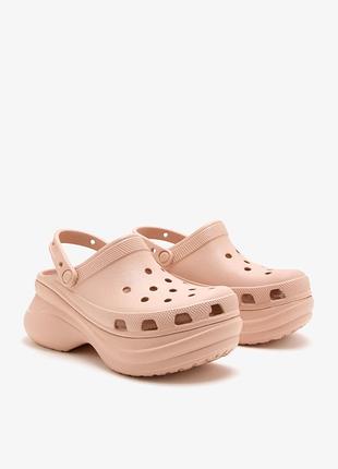 Крокс сабо платформа кварц бае crocs bae clog quartz
