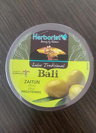 Оригінальний скраб herborist bali zaitun — привезений з балі! 100 г