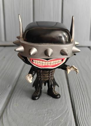 Фигурка funko pop бэтмен, который смеется - batman who laughs No256