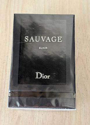 Dior sauvage elixir 60 ml. діор саваж еліксир 60 мл чоловічі парфуми оригінал
