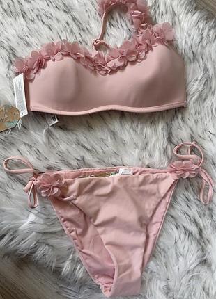 Рожевий купальник calzedonia