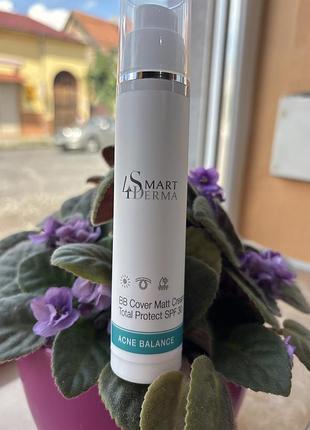 Матюючий вв крем spf30 50 ml smart4derma