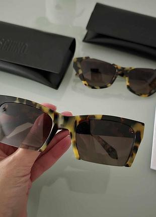 Культовые очки moschino mos 196/s havana-original-комплект фirмовый