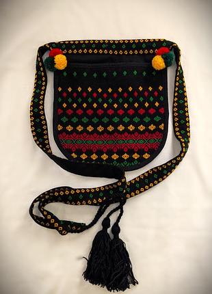 Лляна ладунка гуцулочка.