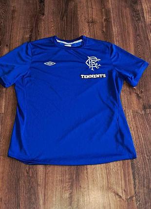 Мужская уникальная футбольная футболка umbro rangers fc 2012 2013 год оригинал