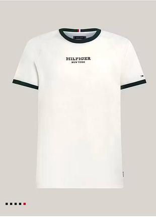 Tommy hilfiger monotype ringer archive t-shirt