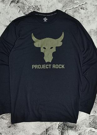 Under armour project rock лонгслив мужской андер армор