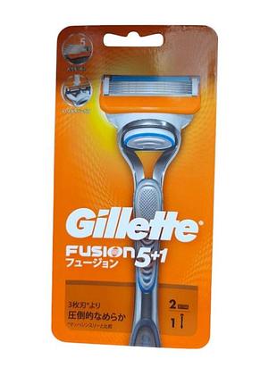 Станок gillette fusion 5 +2 касеты на блистере 0559