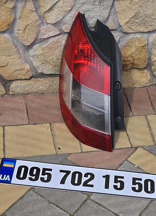 Задний фонарь стоп левый с платой renault scenic 2,рено сценик 2