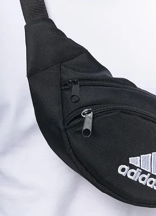 Бананка мужская черная adidas, сумка спорт через плечо адидас 2