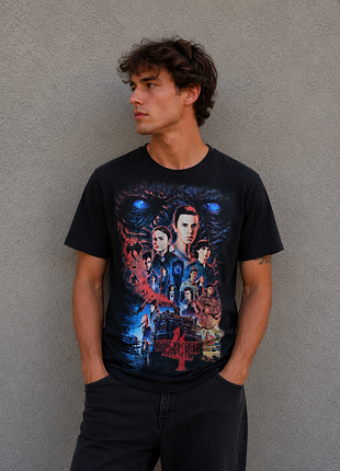 Stranger things футболка мерч дивні дива мерчова футболка stranger things