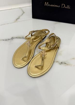 Босоніжки шкіряні ralph lauren кожаные босоножки ralph lauren вьетнамки сандали ralph lauren