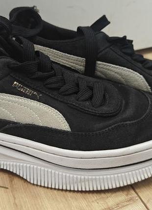 Оригинал замшевые puma кроссовки премиальные deva suede 41-й (26.5 см) хорошее состояние