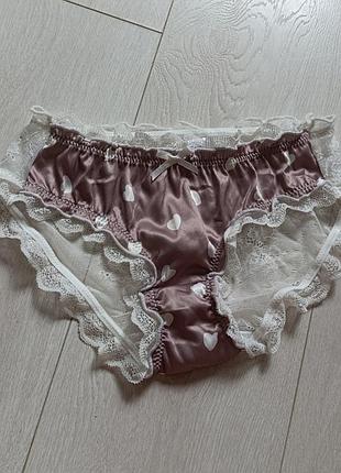Ажурные трусики в горошек трусы вьющиеся s c 8 36 44