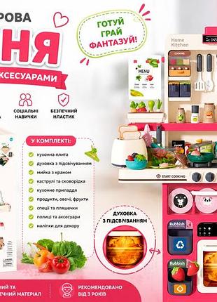 Метрова кухня червона