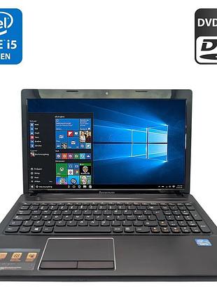 Ноутбук lenovo g580 / 15.6" (1366x768) tn / intel core i5-3230m (2 (4) ядра по 2.6 - 3.2 ghz) / 8 gb ddr3 / 500 gb hdd / intel hd