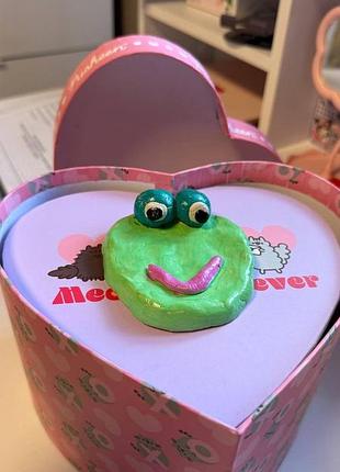 * 🐸 жабка ручної роботи з самозастигаючої глини