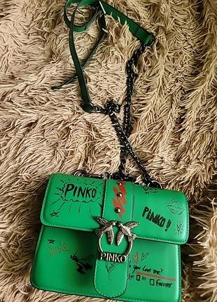 Pinko сумка женская, разм.22×16×6см