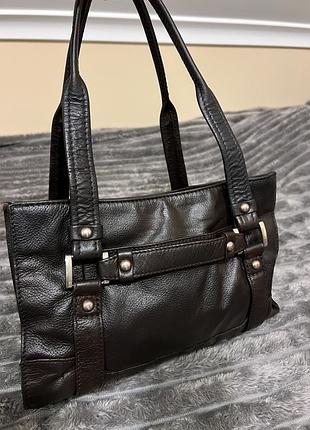 Шкіряна жіноча сумочка debenhams collection, б/у