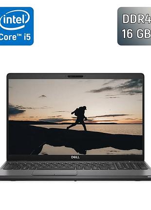 Ультрабук б-класс dell latitude 5500 / 15.6" (1920x1080) ips / intel core i5-8365u (4 (8) ядра по 1.6 - 4.1 ghz) / 16 gb ddr4 /