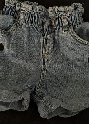 Шорти джинсові zara