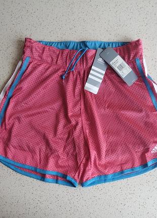 Нові жіночі спортивні шорти adidas m10 knit sh w