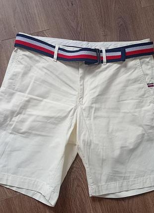 Брендові шорти з поясом tommy hilfiger.