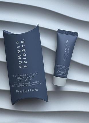 Summer fridays rich cushion cream ультразволожувальний крем для обличчя 10 мл