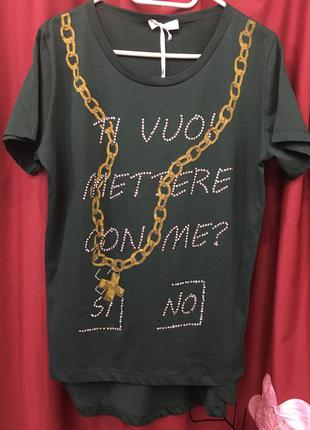 Футболка подовжена