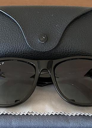 Оригінальні окуляри ray-ban wayfarer rb2140 901/58 polarized (розмір 54)