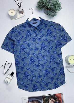 Літня чоловіча сорочка marks & spencer гавайська сорочка