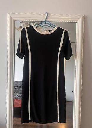 Сукня жіноча inwear чорно-біла, віскоза