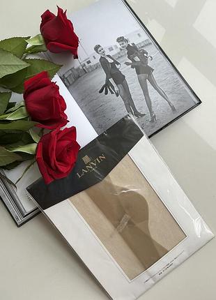 Lanvin супер тонкі літні колготки