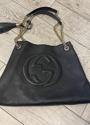Сумка gucci soho chain tote