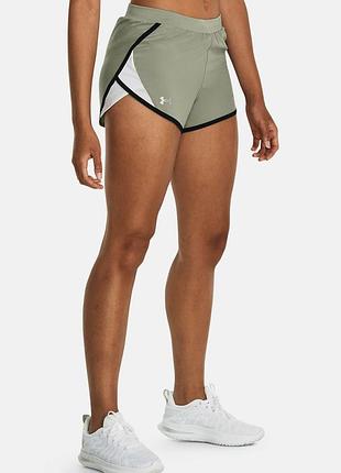 Спортивные шорты under armour р. m оригинал, женские для занятий спортом, для бега, зала, беговые fly by 2.0