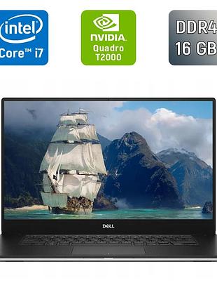Мобільна робоча станція dell precision 5540 / 15.6" (1920x1080) ips / intel core i7-9850h (6 (12) ядер по 2.6 - 4.6 ghz) / 16 gb