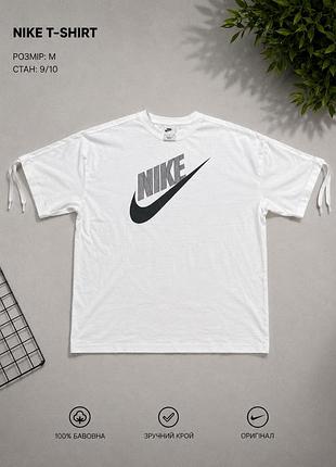 Футболка nike original white | розмір m | 100% бавовна