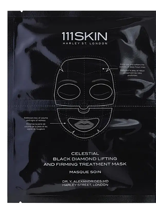 111skin celestial black diamond lifting and firming face mask single гидрогелевая лифтинг-маска для лица