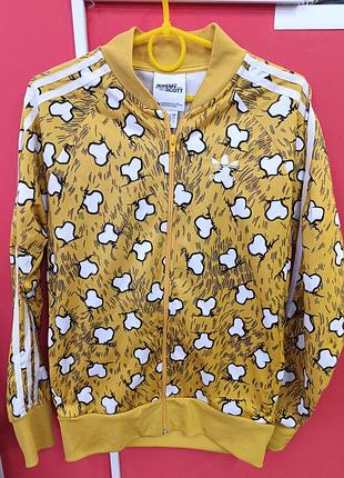 Рідка спортивна кофта adidas jeremy scott bones track top (s) оригінал!