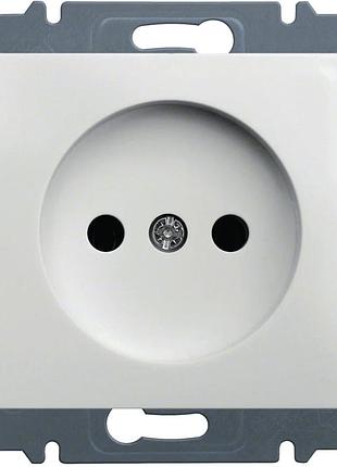 Розетка без з/к lumina, белая, 16а/230в
