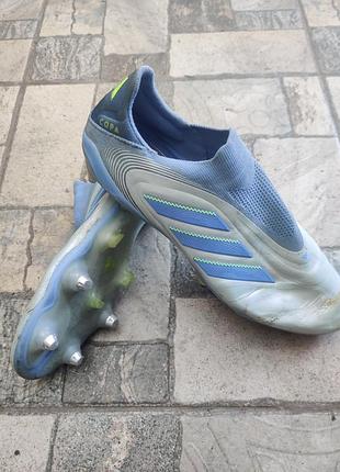 Футбольні бутси мікси adidas copa pure elite iii laceless sg celestial victory ih0857 розмір 43 1/3 (27 см.)