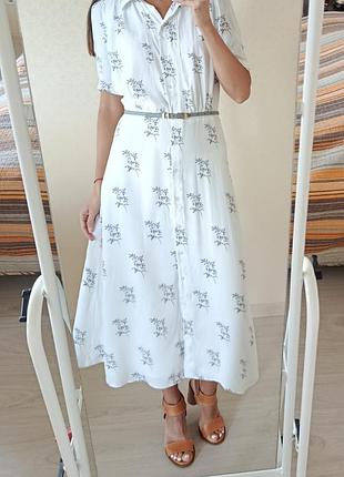 Легенька літня сукня міді h&m