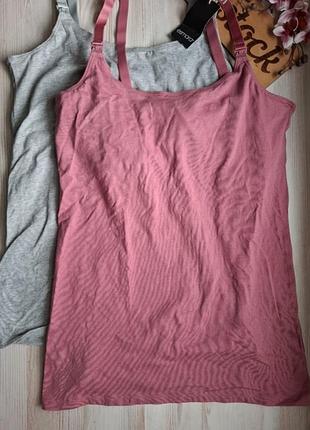 Комплект майок для годуючих 2шт esmara m l xl бавовна