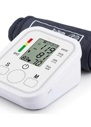 Плечевой автоматический тонометр
электронный измеритель давления electronic blood pressure monitor arm style | тонометр
